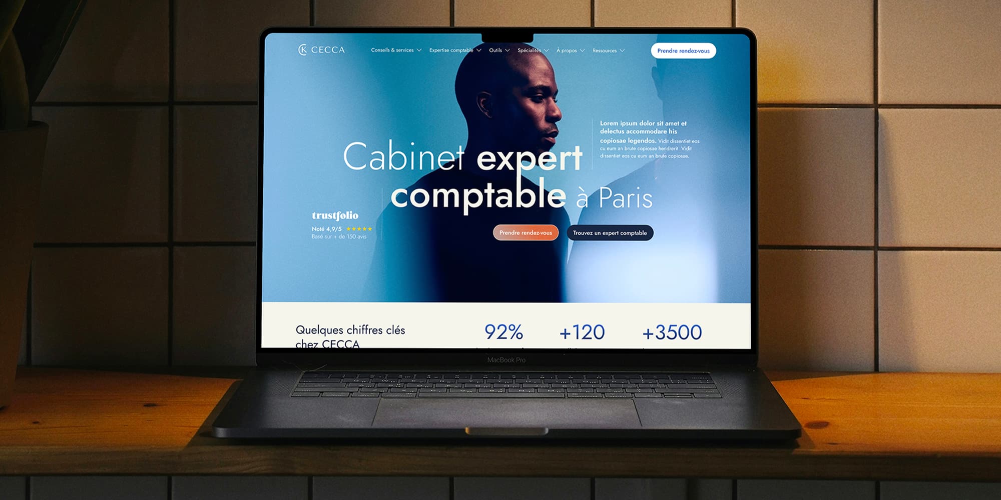 Landing page — Direction artistique · Maquettes